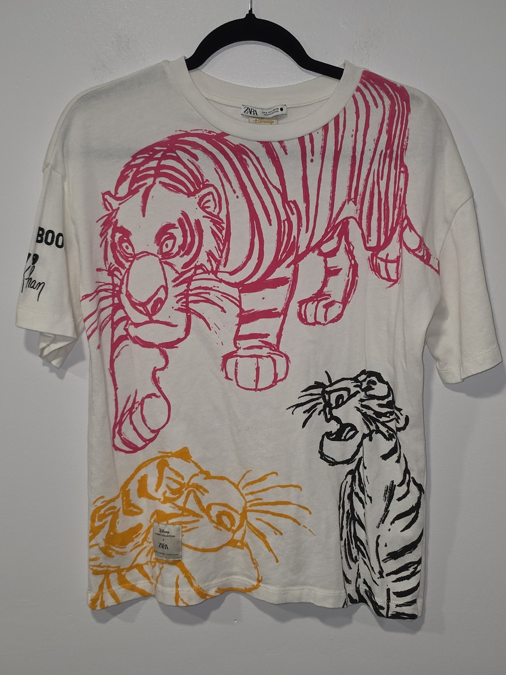 ZARA Shere Khan Disney Story Collections Jungle Book Graphic Tee Womens Size S
